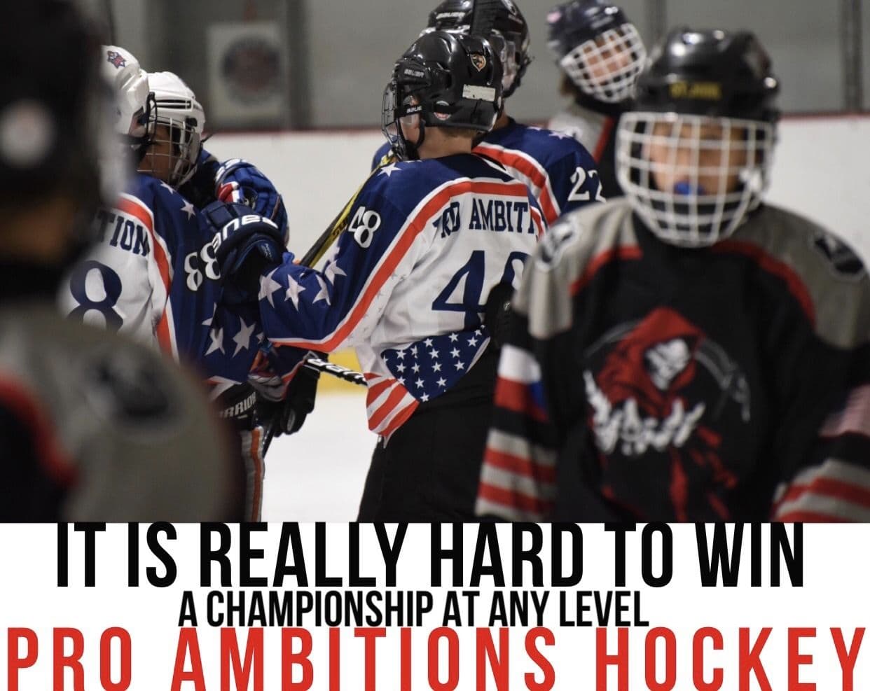 It is Really Hard to Win a Championship at Any Level