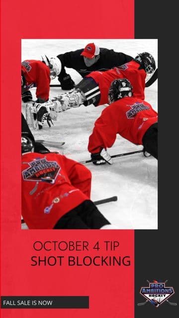 Tip: SHOT BLOCKING