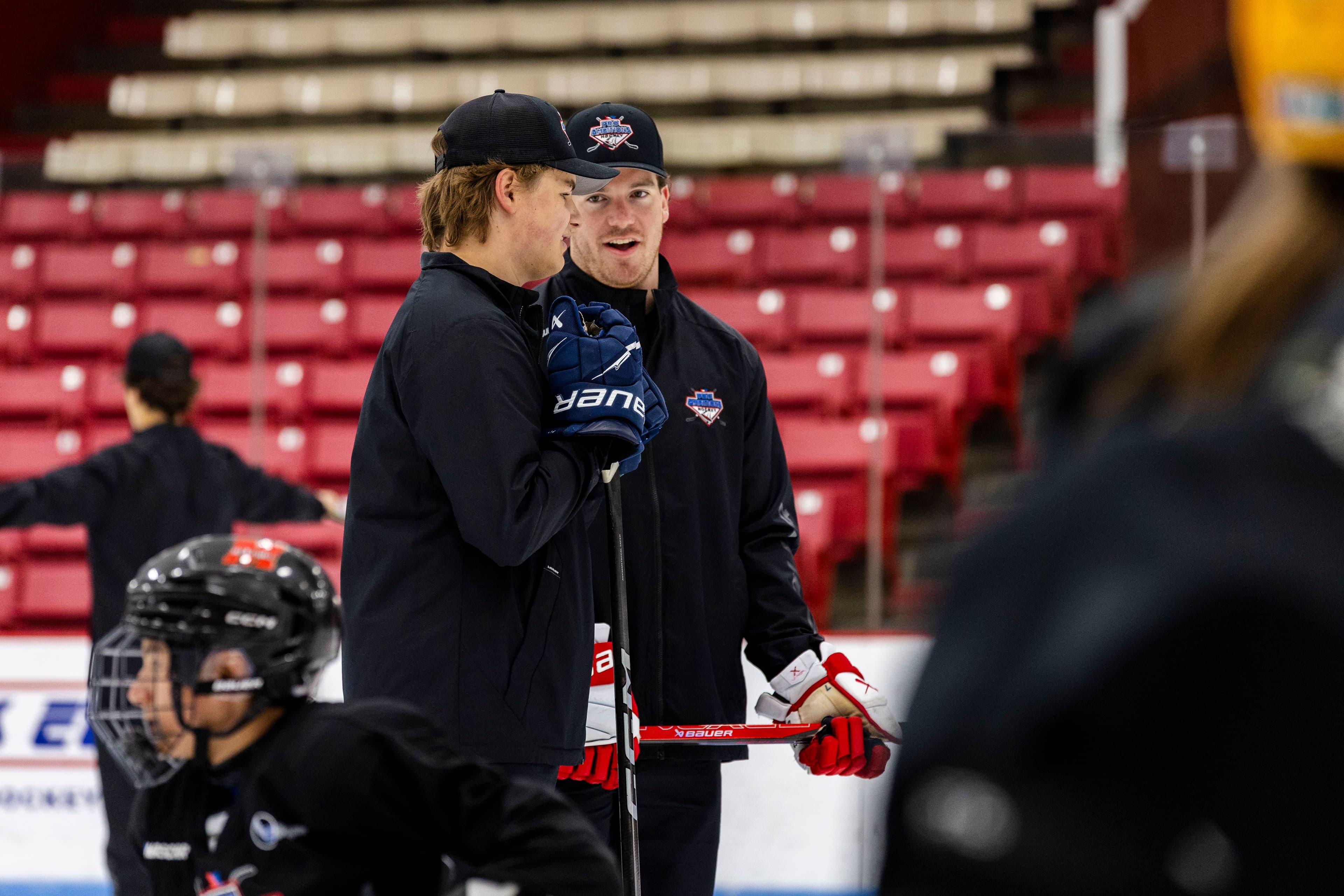 Pro Ambitions coach working with players