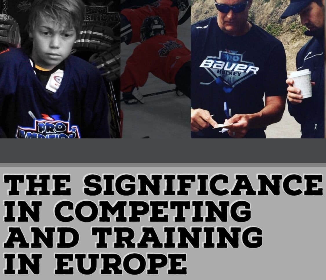 Training and Playing in European Hockey