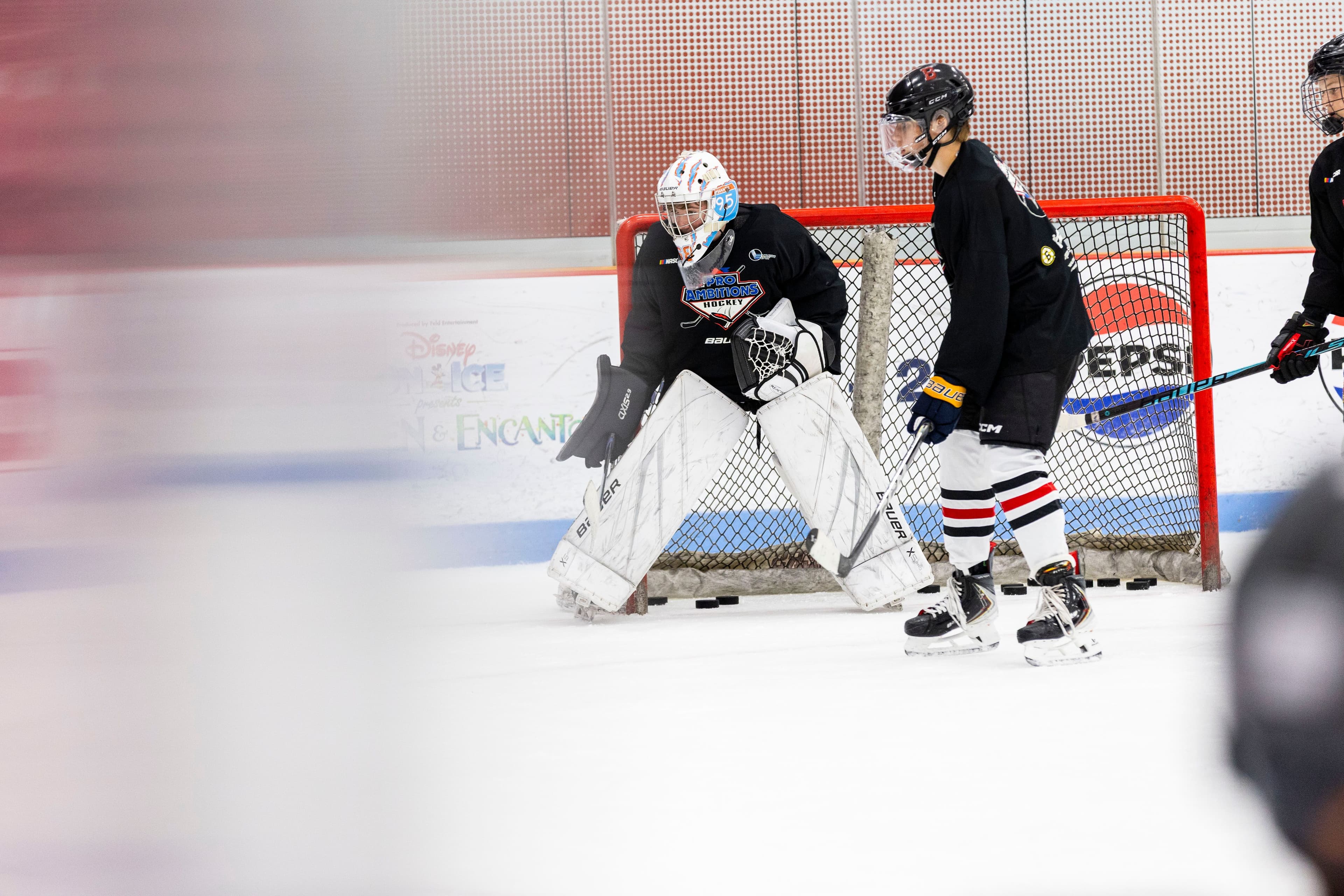 Pro Ambitions on-ice action